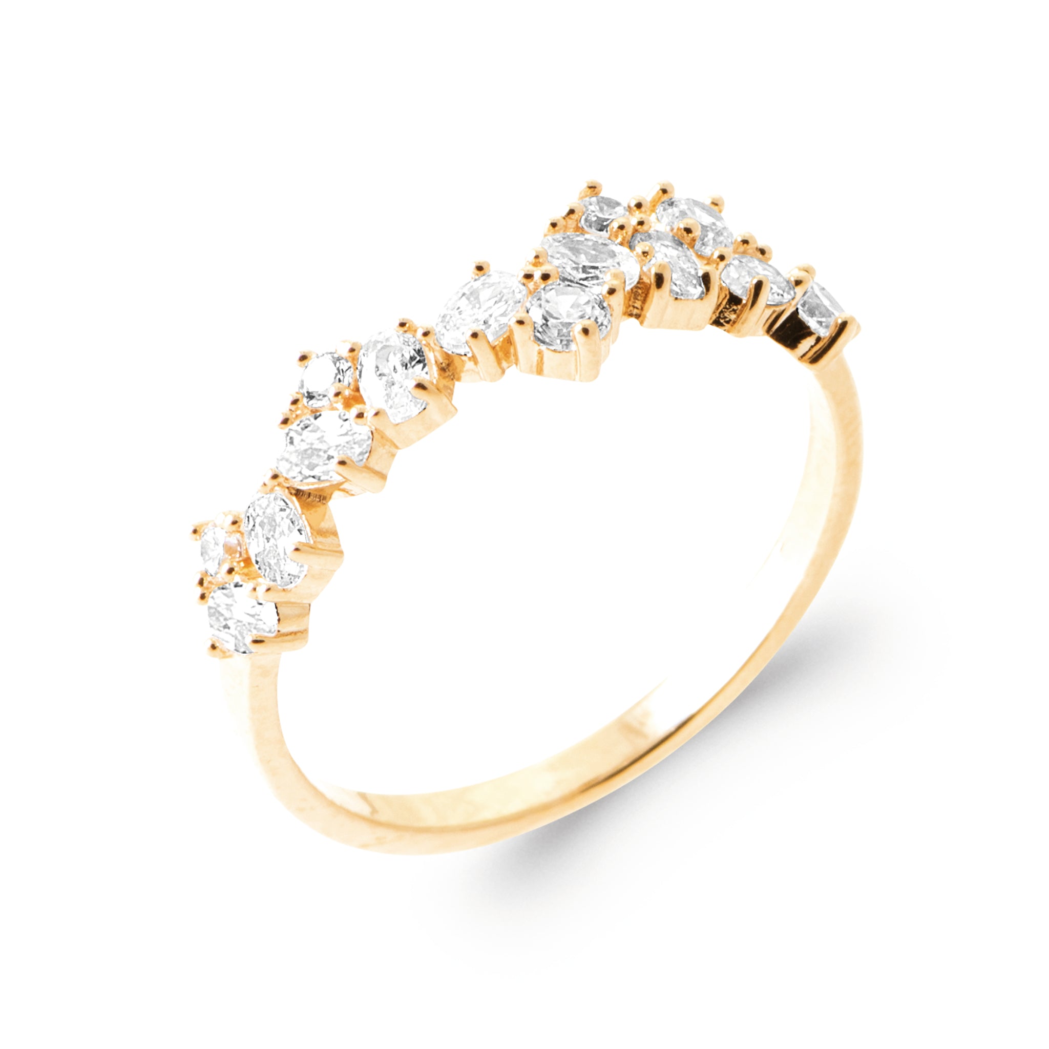 Bague couronne oxydes