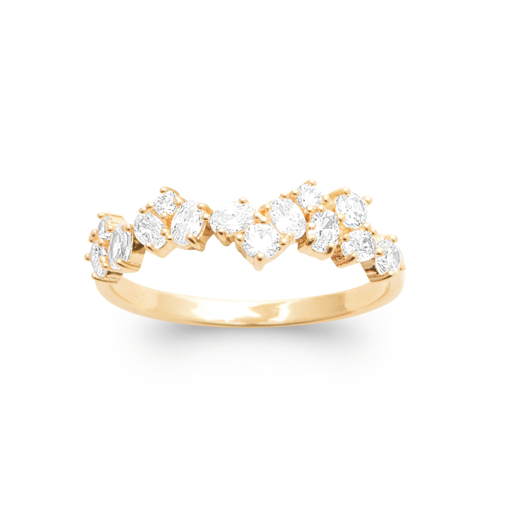 Bague couronne oxydes