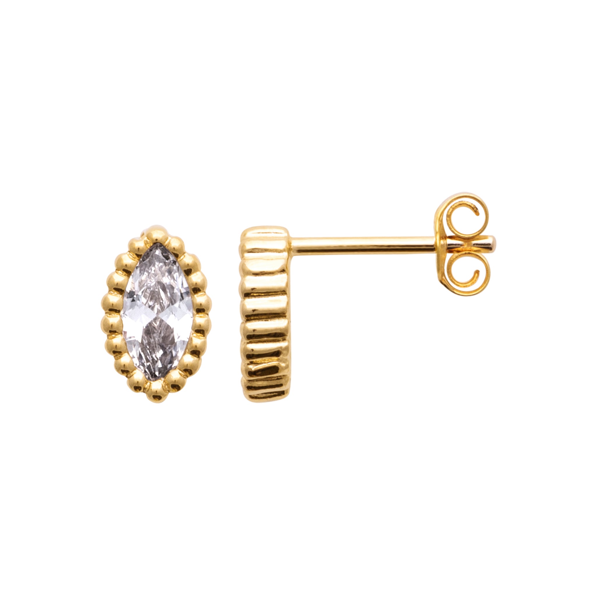 Boucles d'oreilles ovale