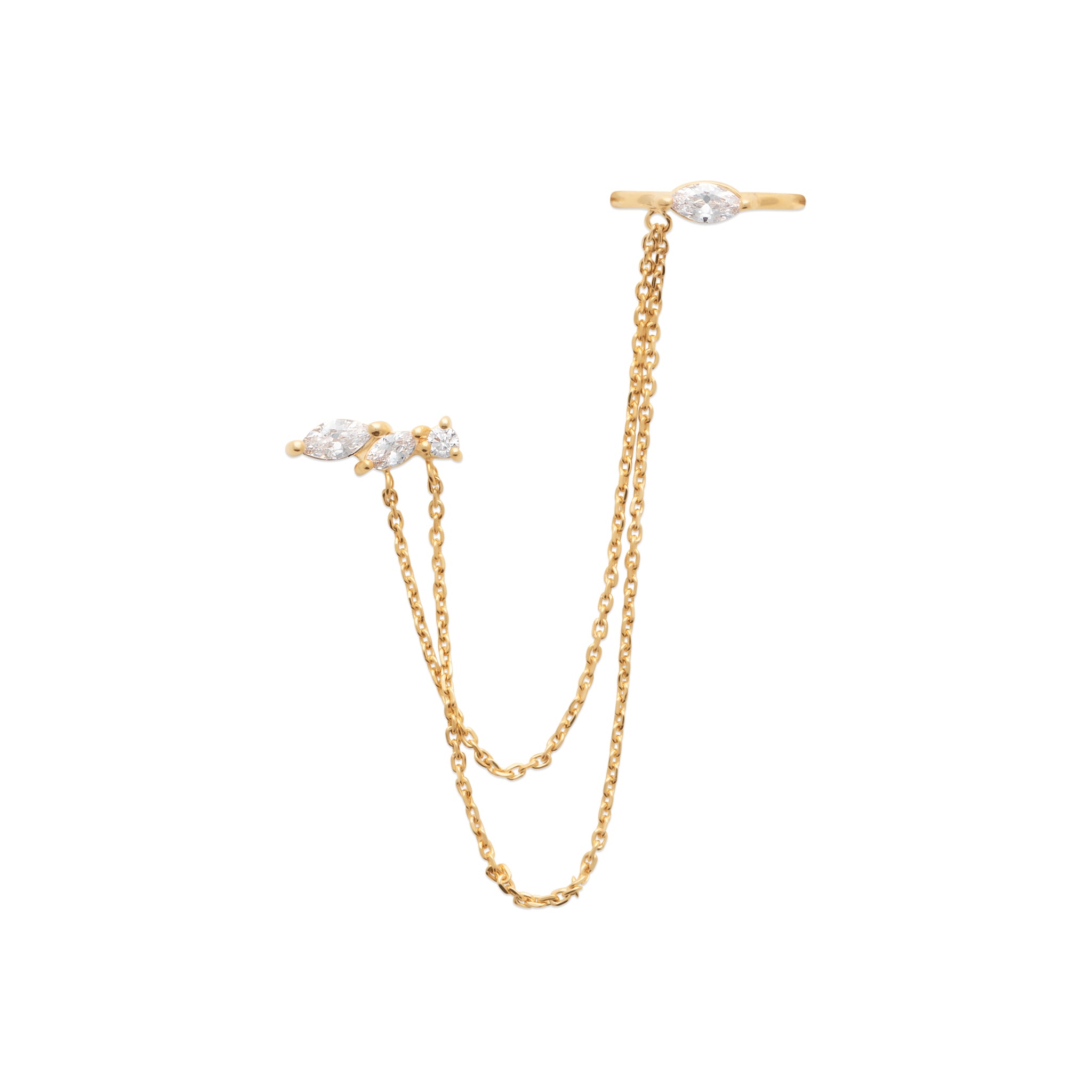 Monoboucle avec earcuff