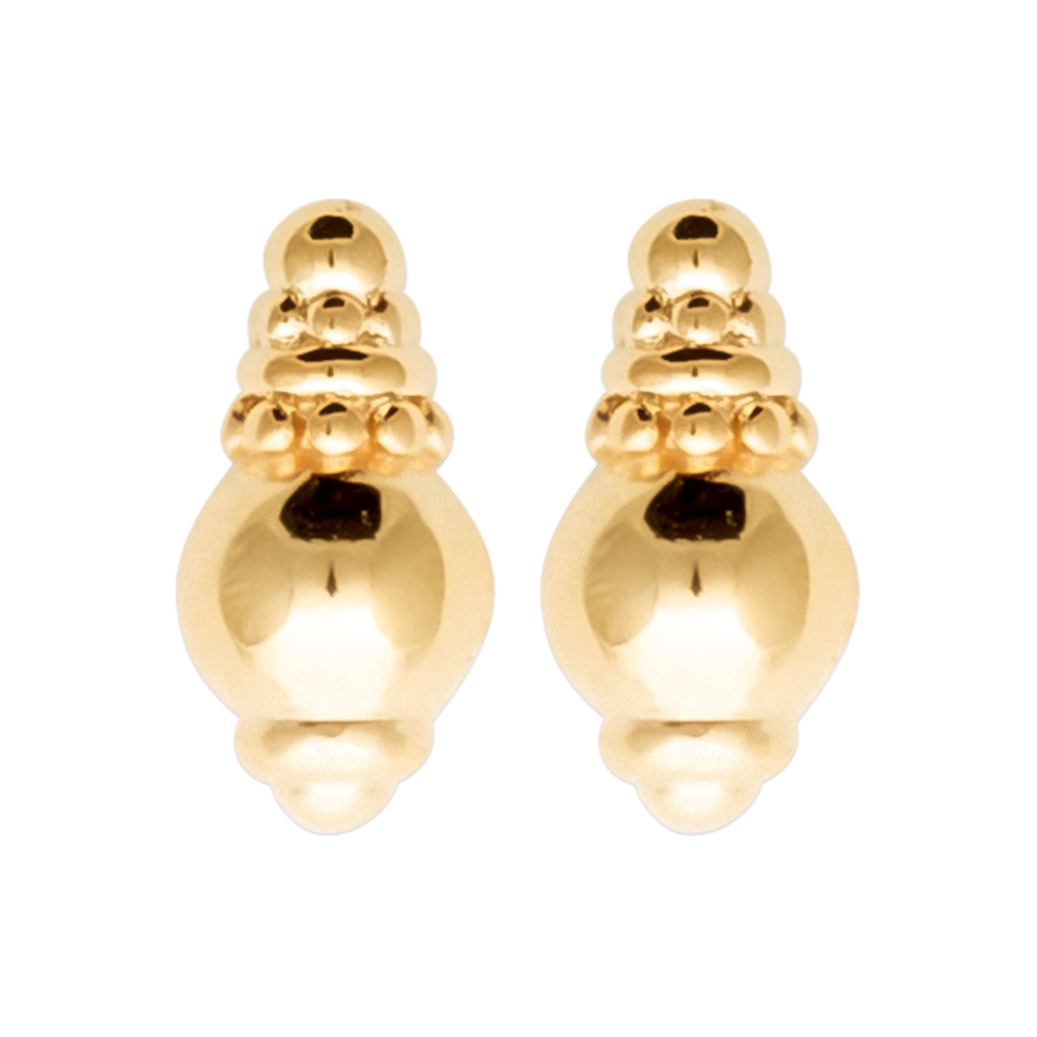 Boucles d'oreilles boule fantaisie