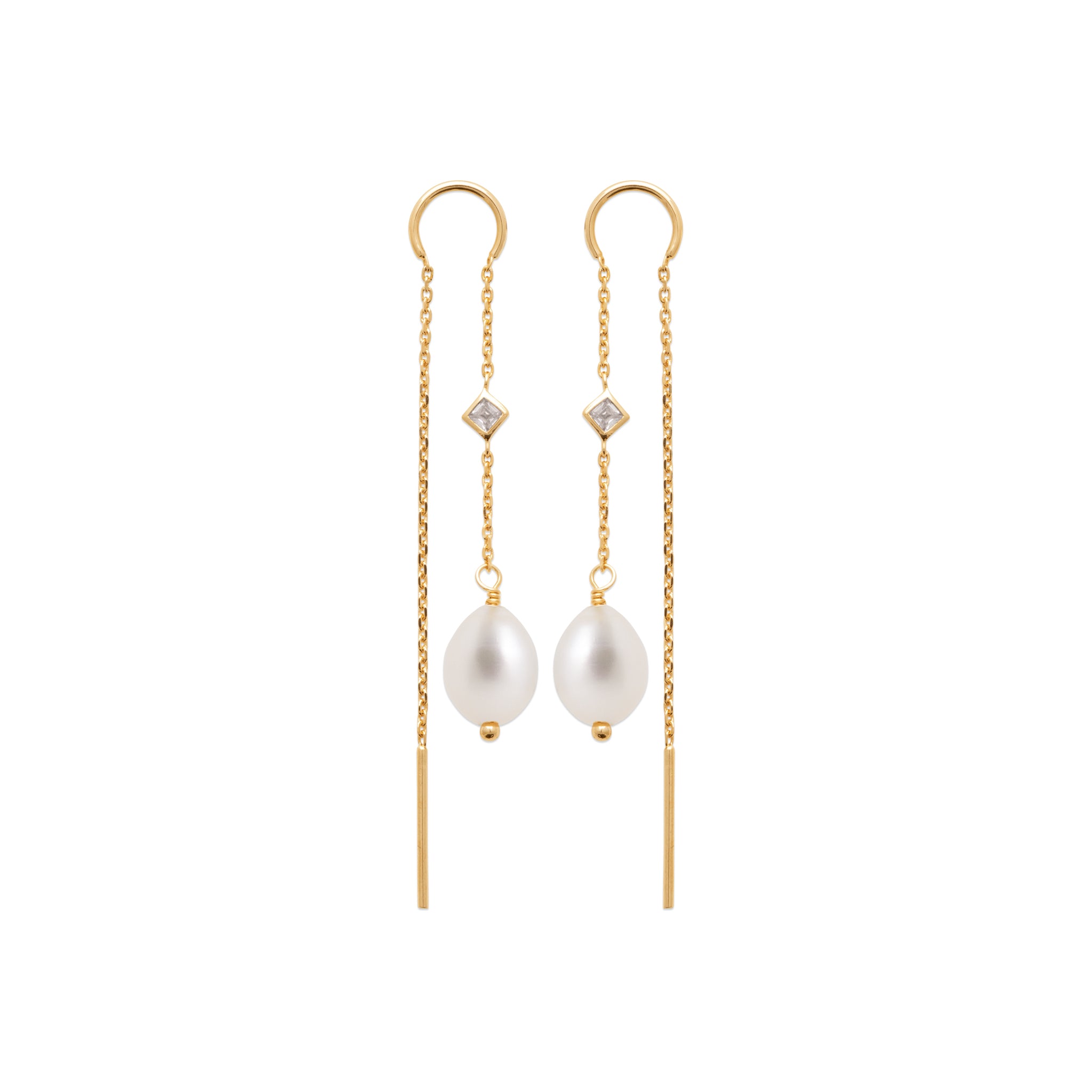 Boucles d'oreilles chaînes