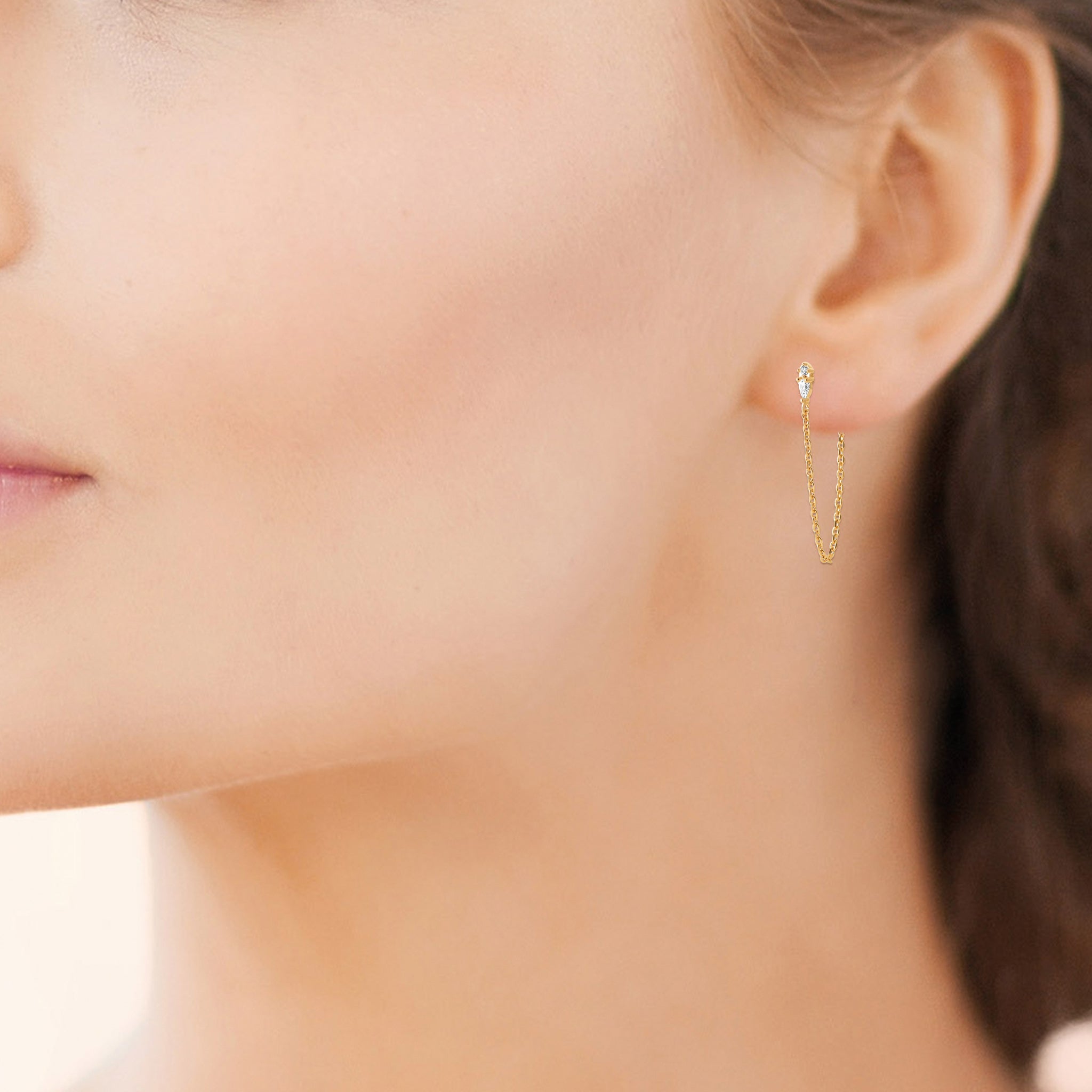 Boucles puces oxydes avec chaîne