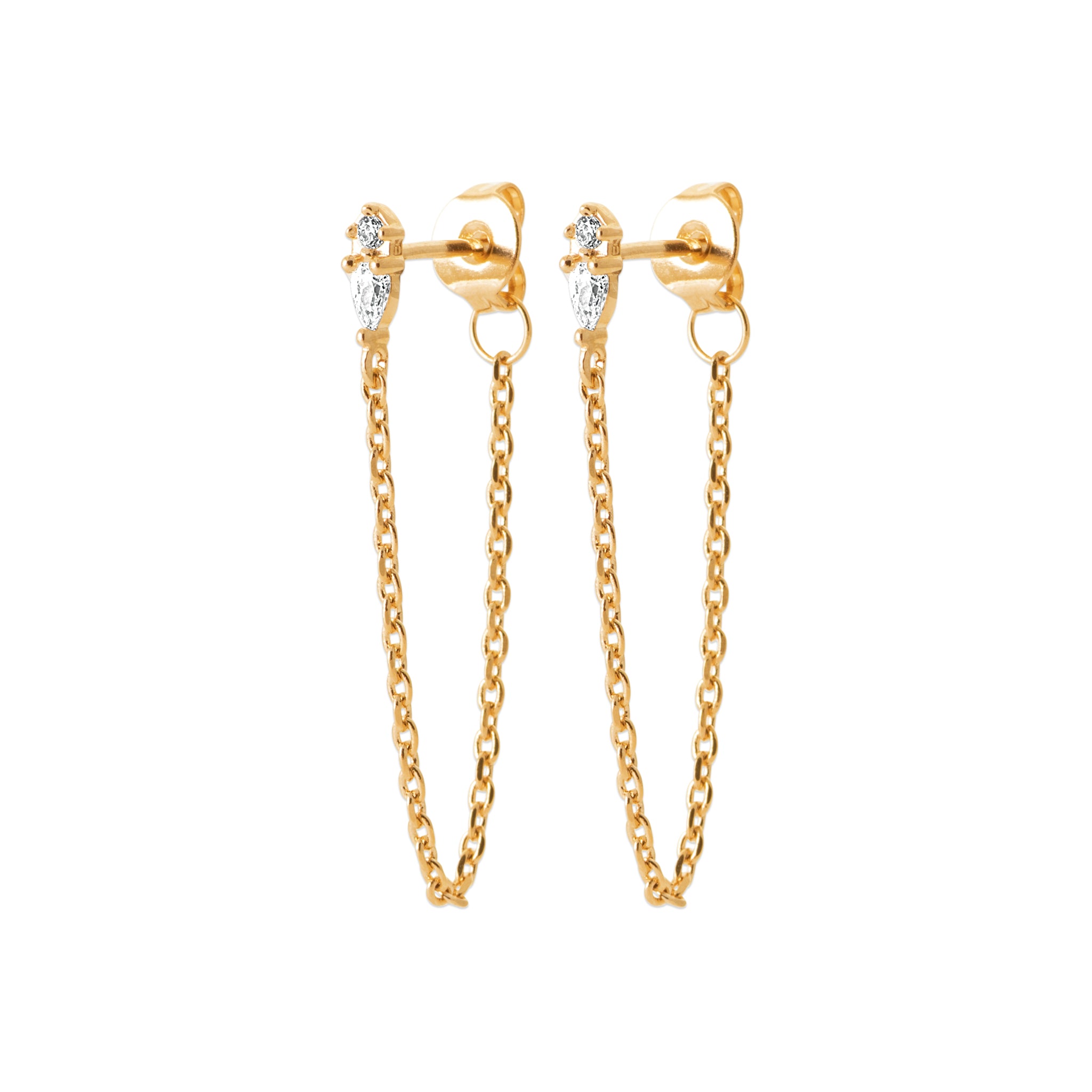 Boucles puces oxydes avec chaîne