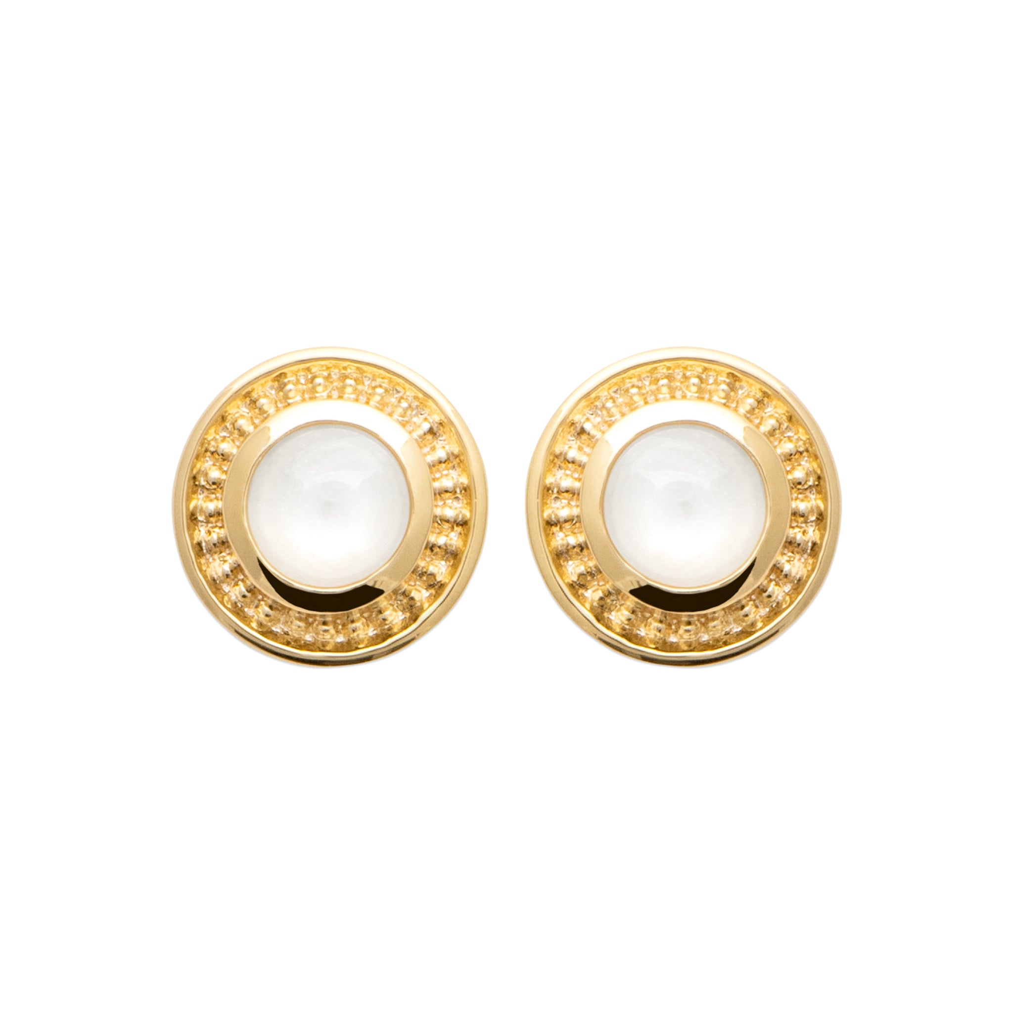 Boucles d'oreilles pierre naturelle