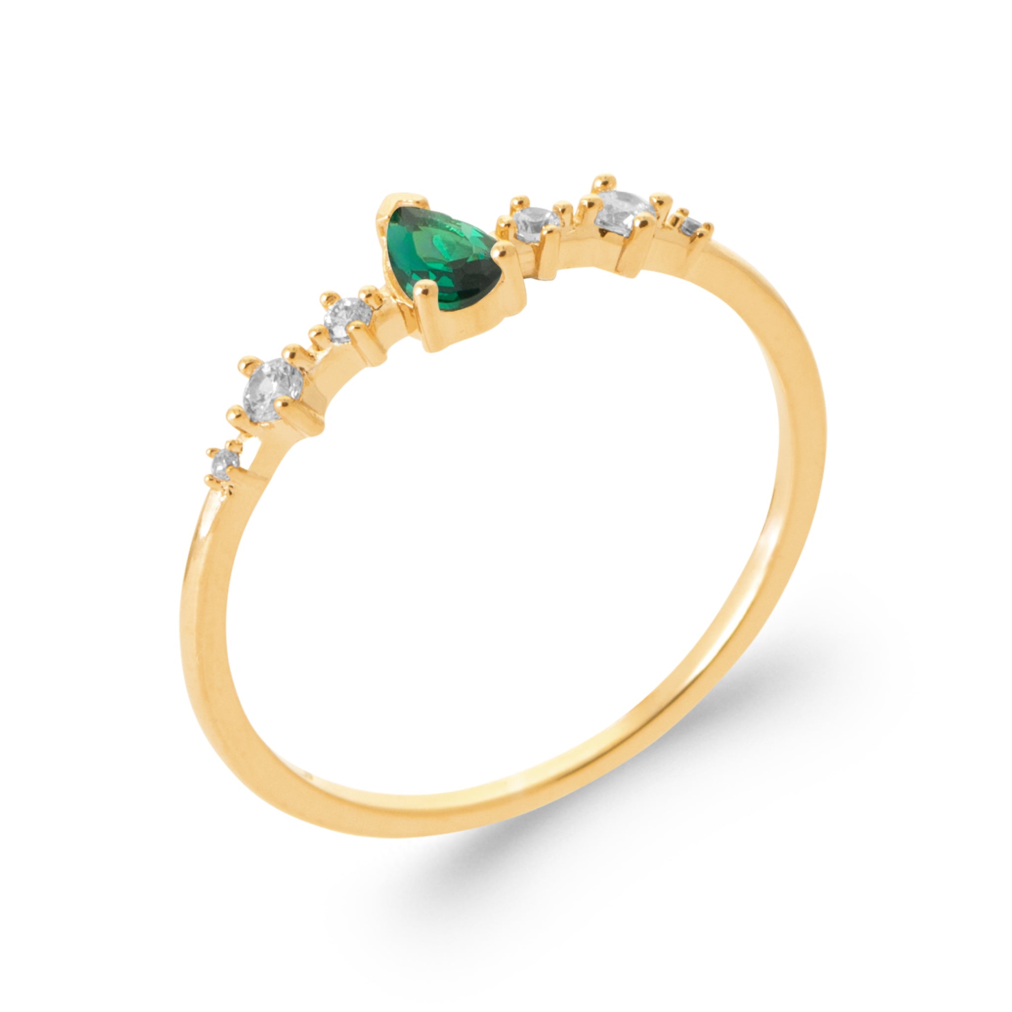 Bague oxydes teintés