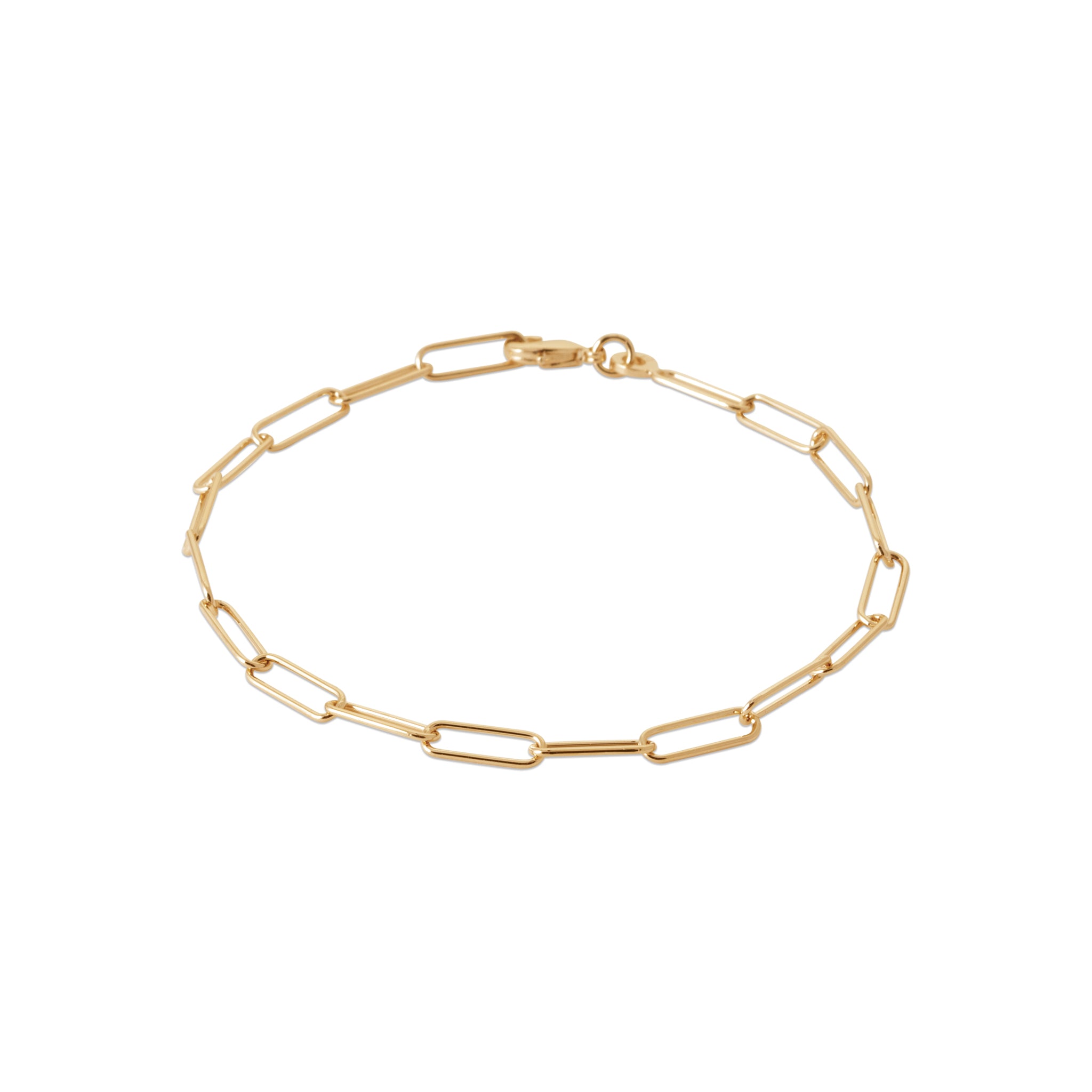 Bracelet maille trombone