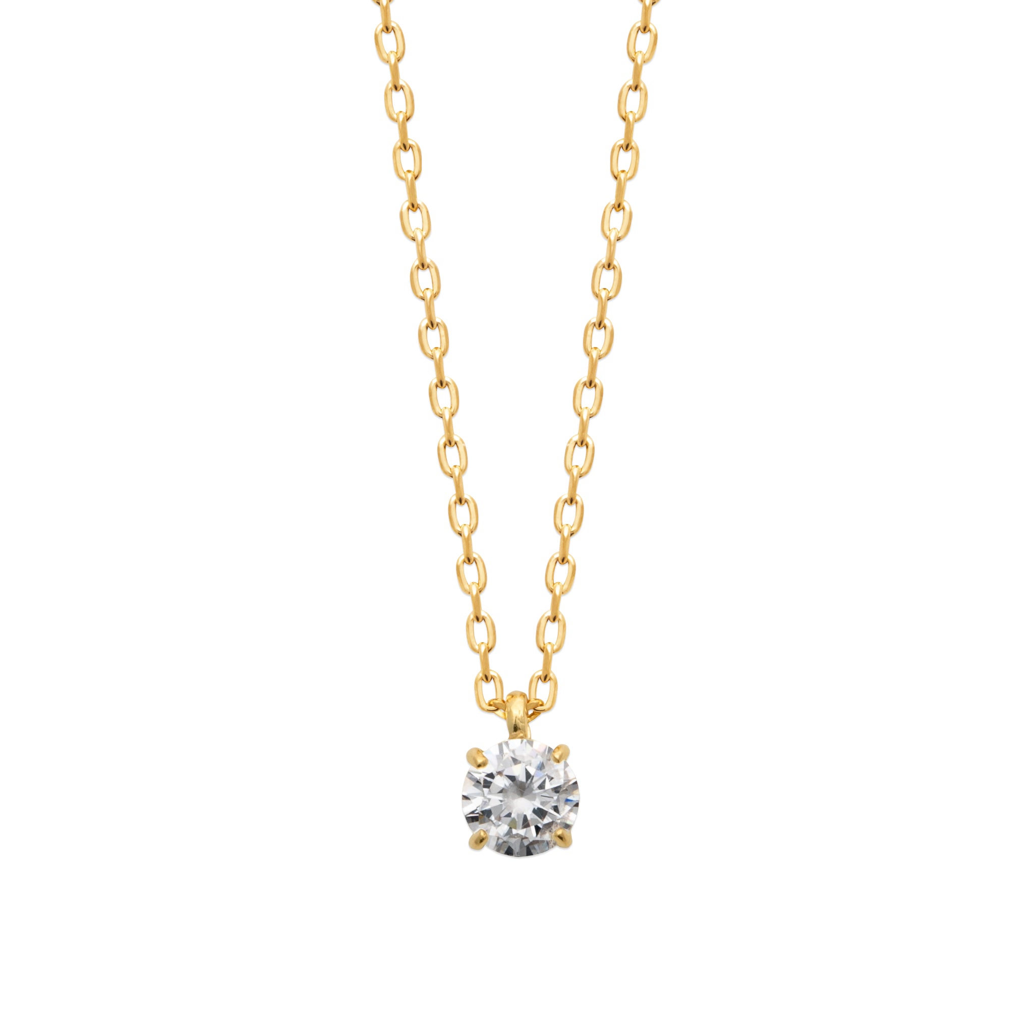 Collier solitaire classique