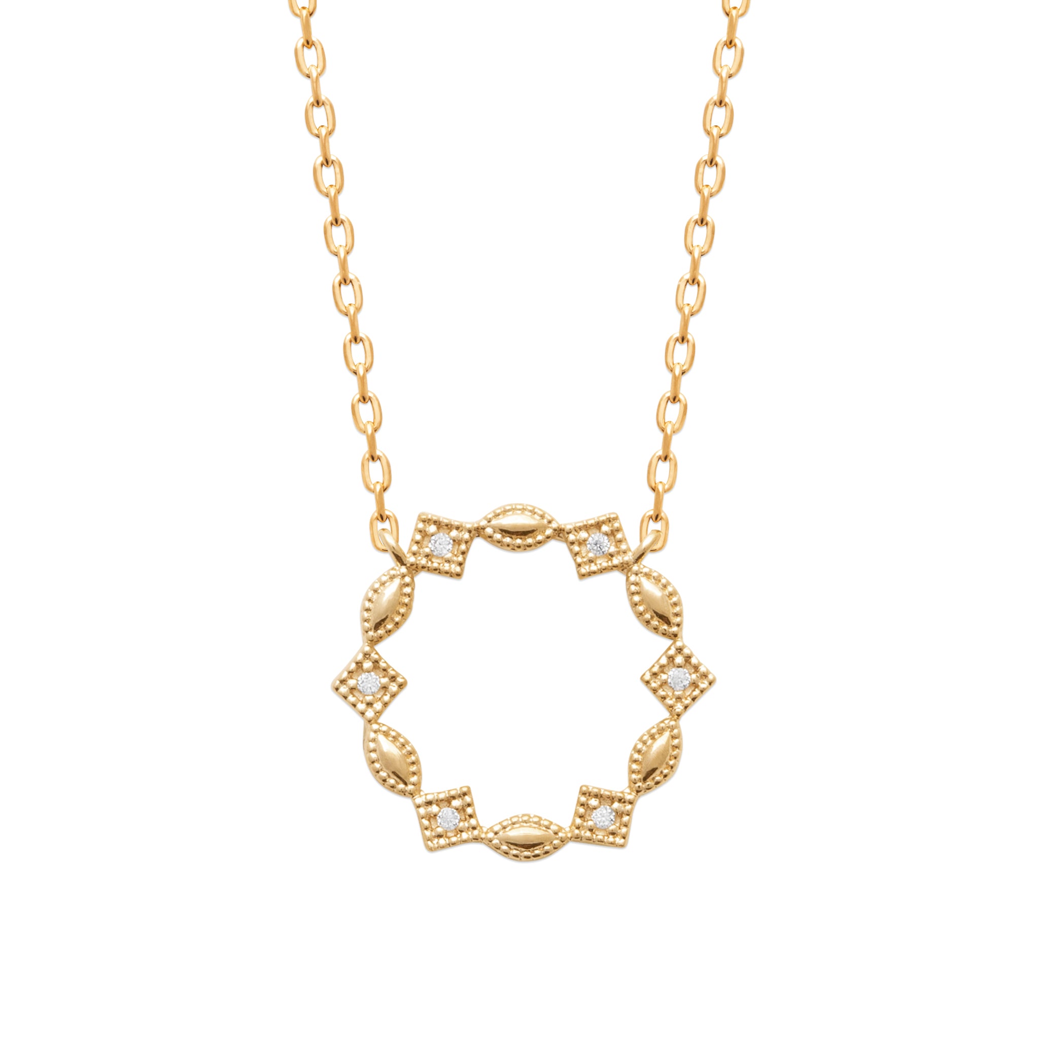 Collier cercle - oxydes