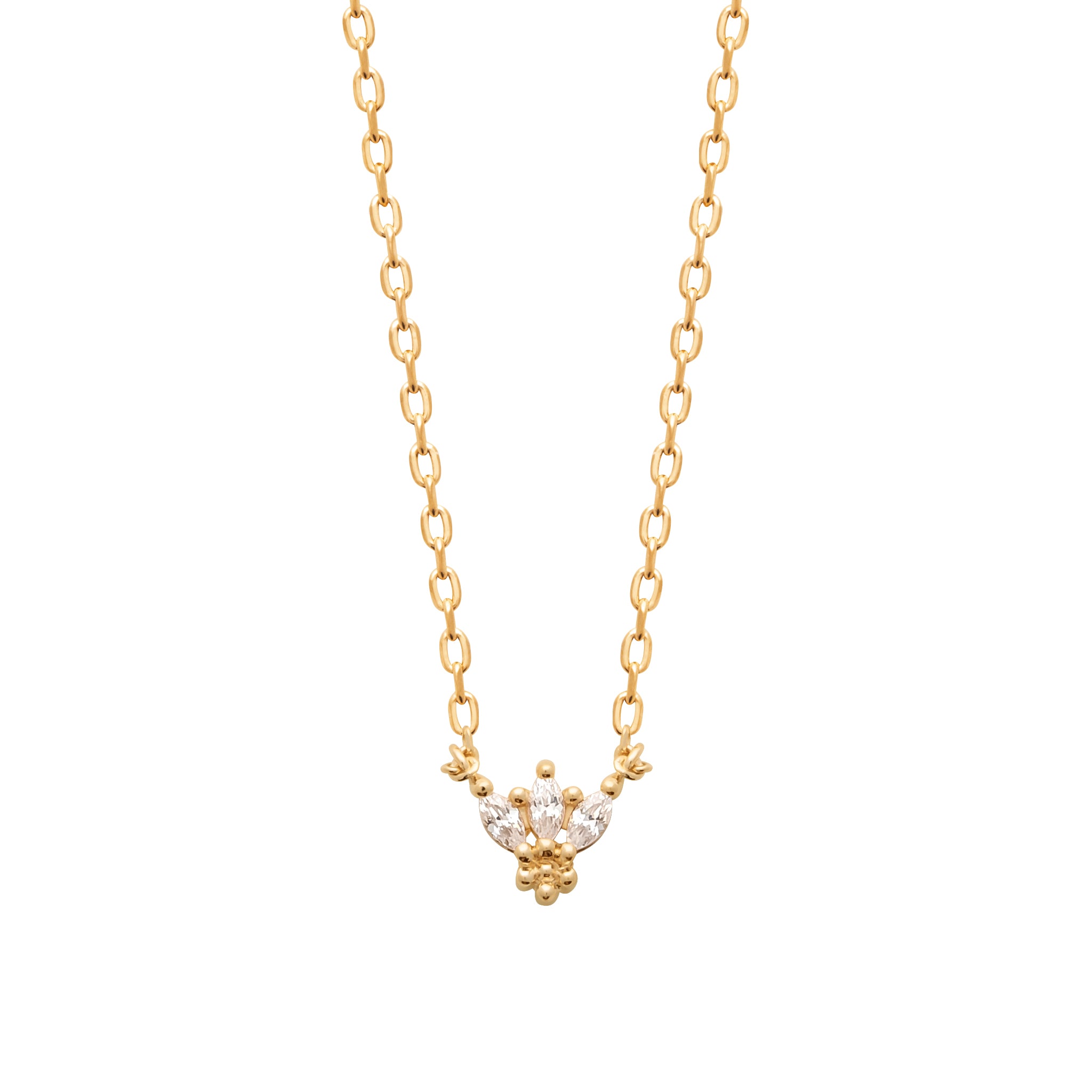 Collier couronne oxydes