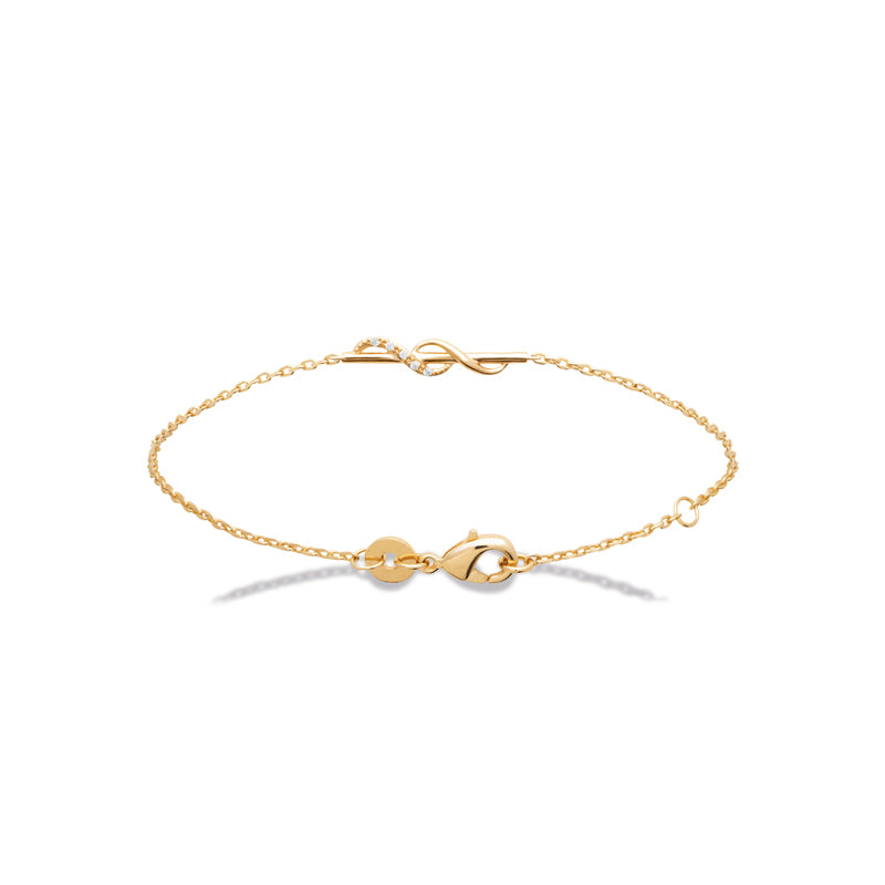 Bracelet motif torsadé