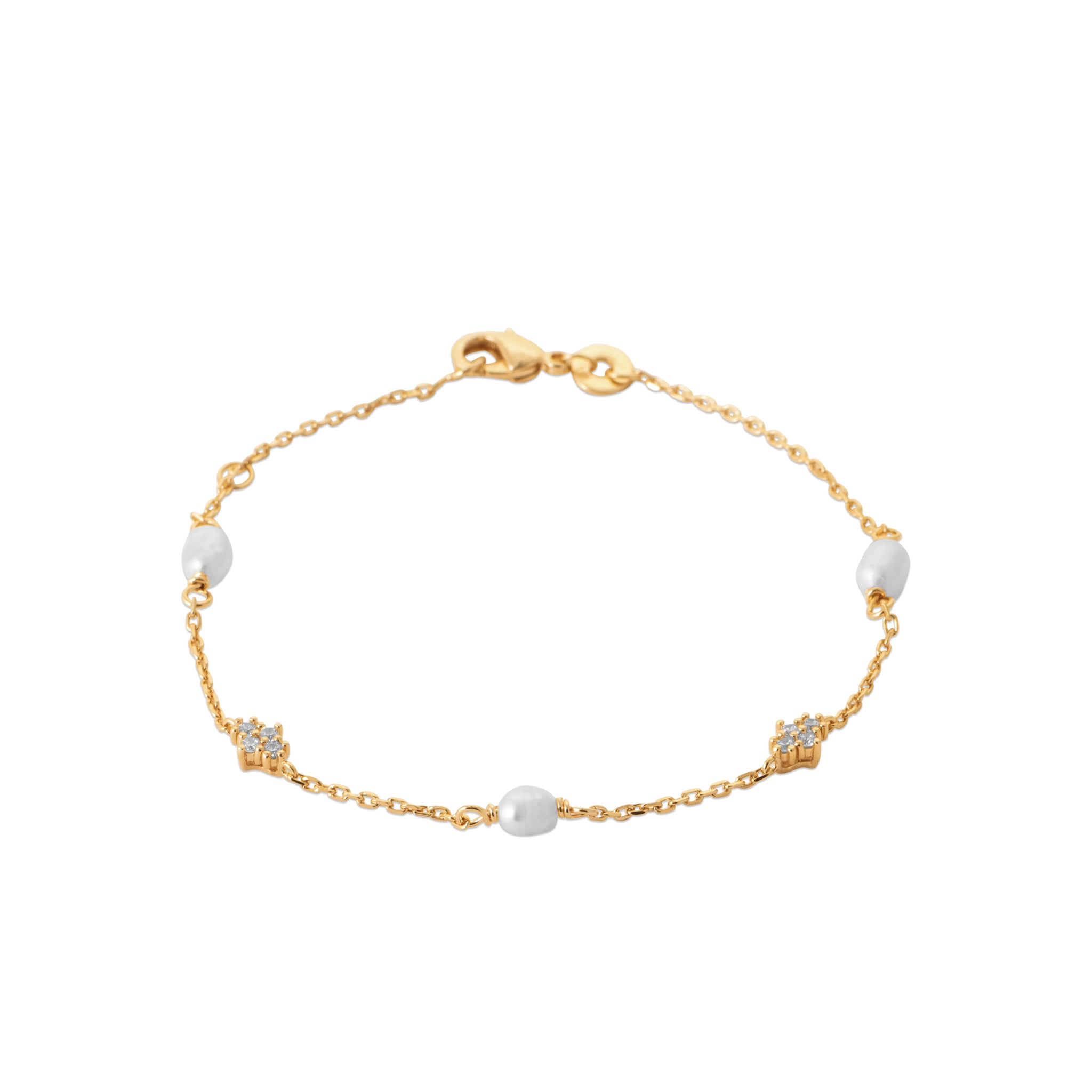 Bracelet motif oxydes et perles