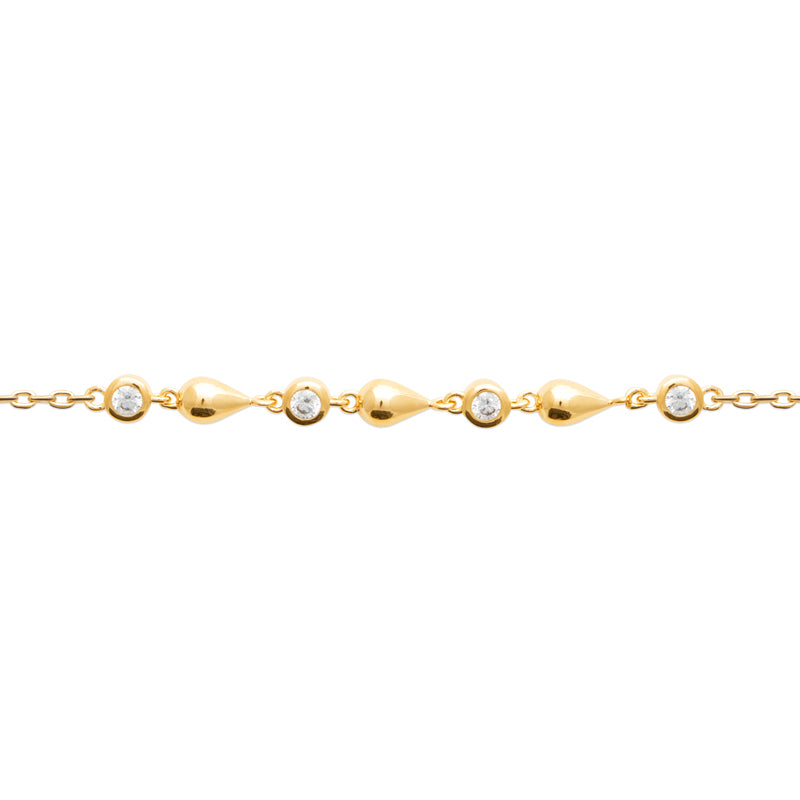 Bracelet fines perles & oxydes