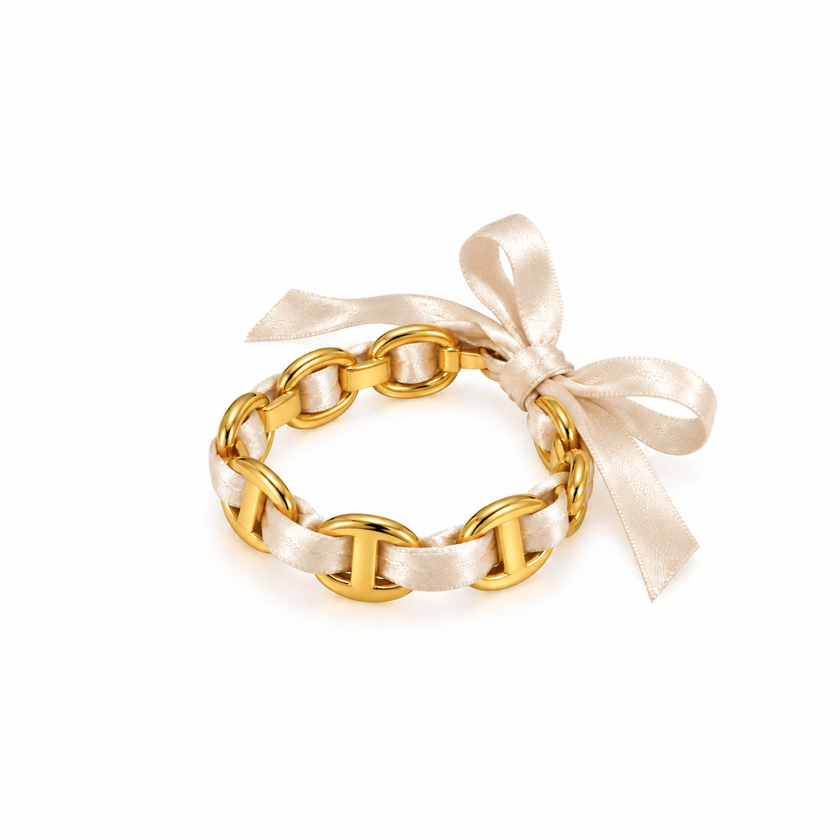 JONC MAILLE MARINE RUBAN COLORÉ