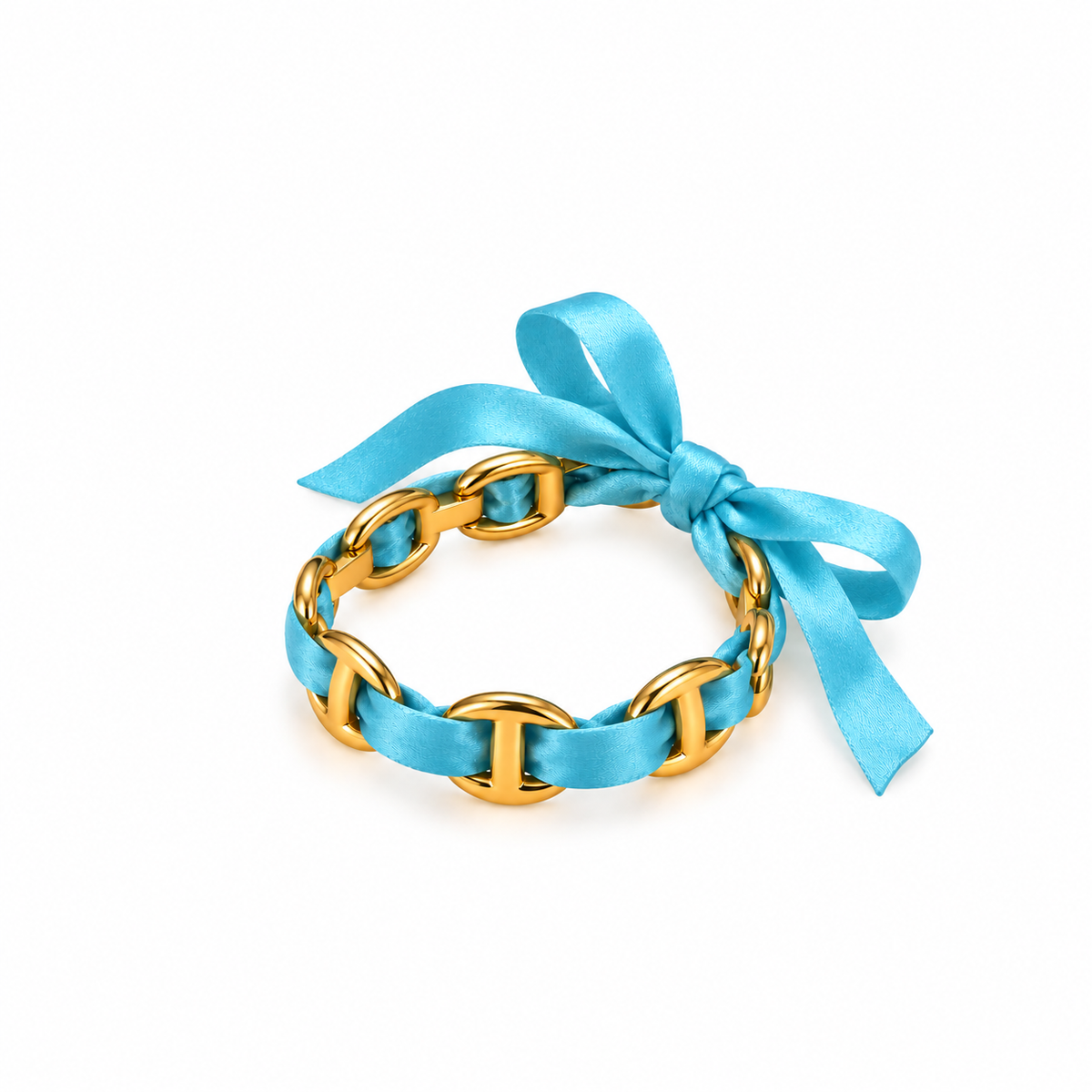 JONC MAILLE MARINE RUBAN COLORÉ
