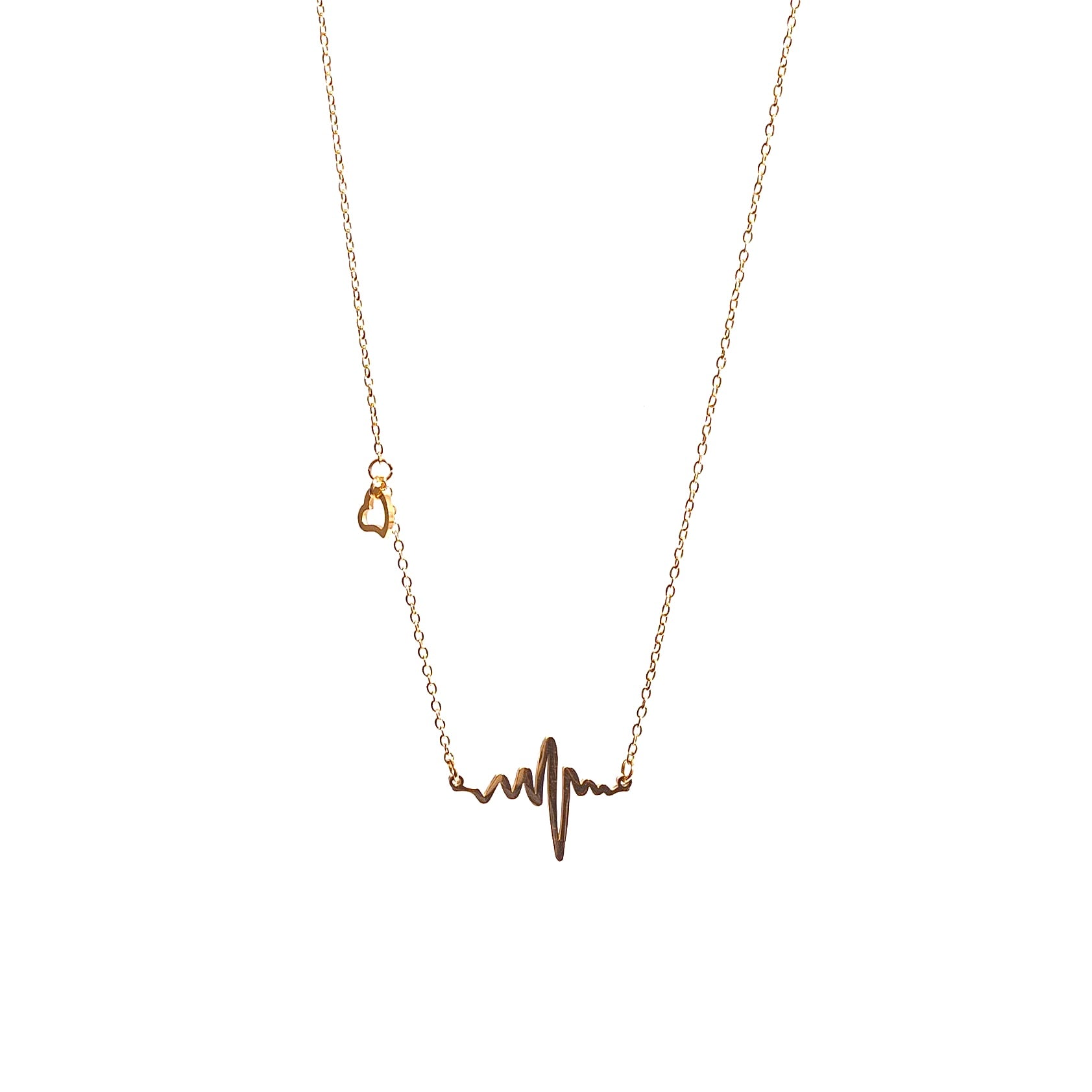 Collier breloque cœur