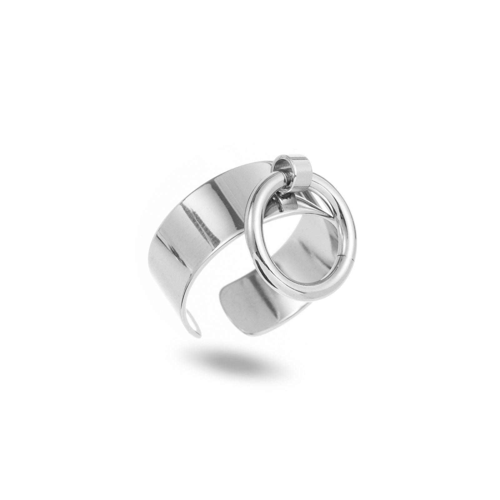 Bague breloque avec anneau