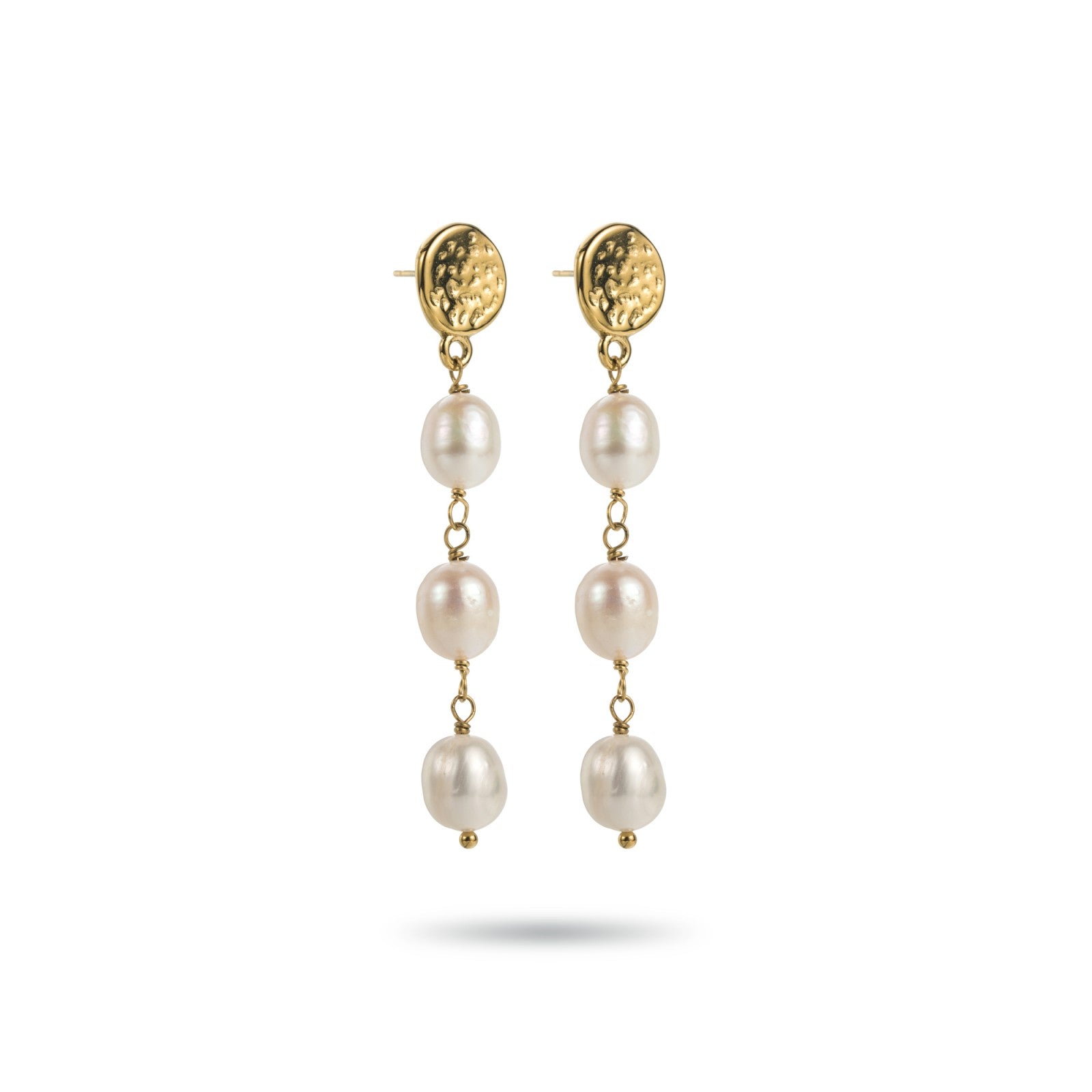Boucles d'oreilles perles d'eau douce