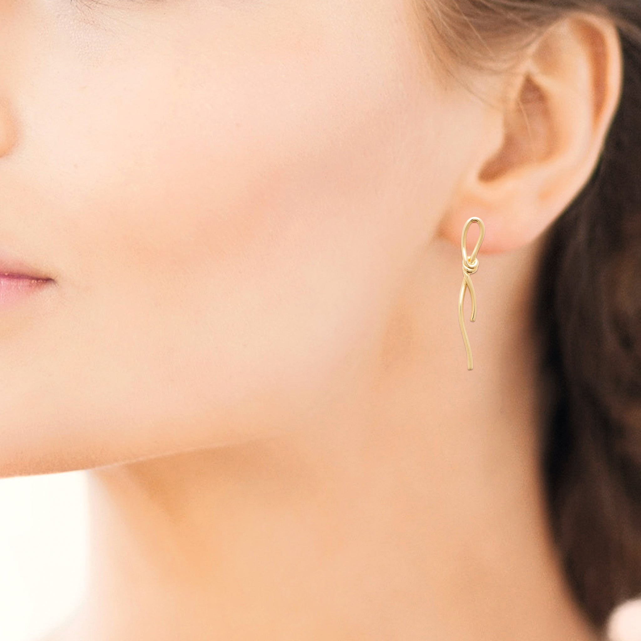 Boucles d'oreilles nœuds