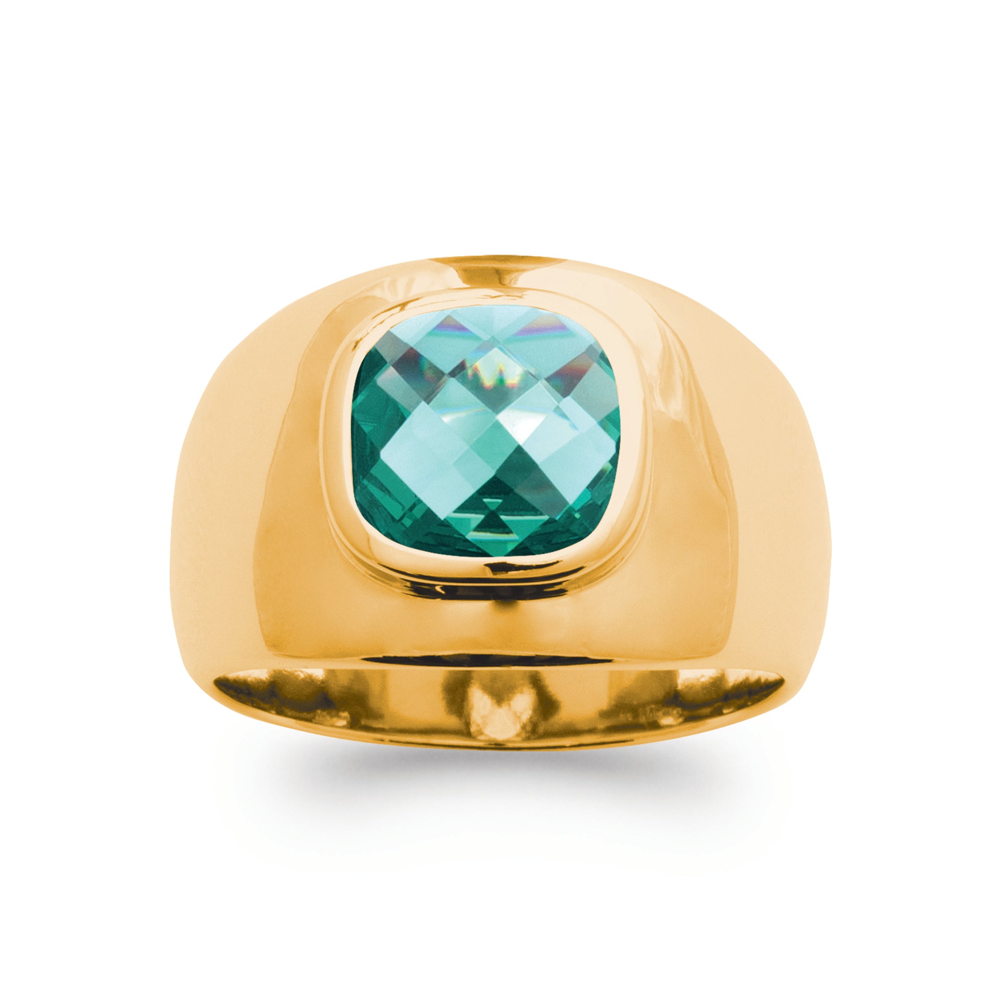 Bague - Oxyde de zirconium teinté