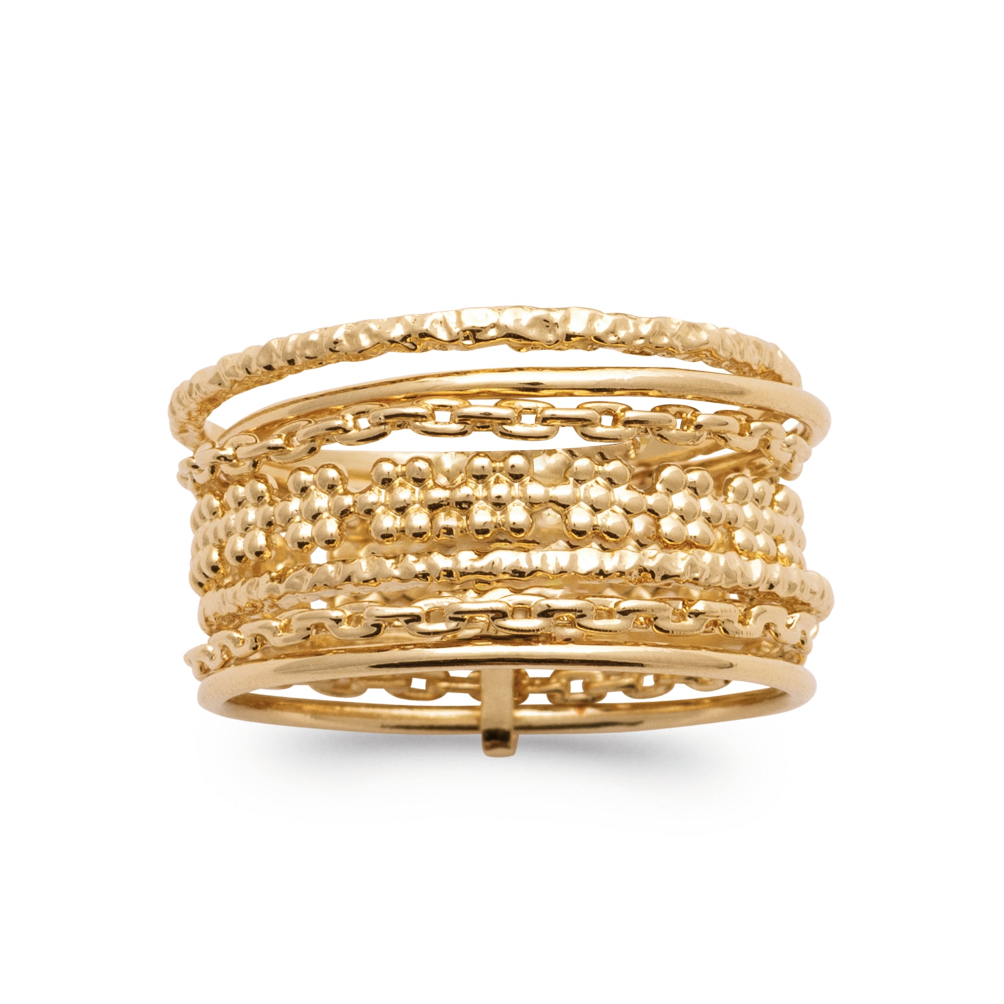 Bague multi rangs