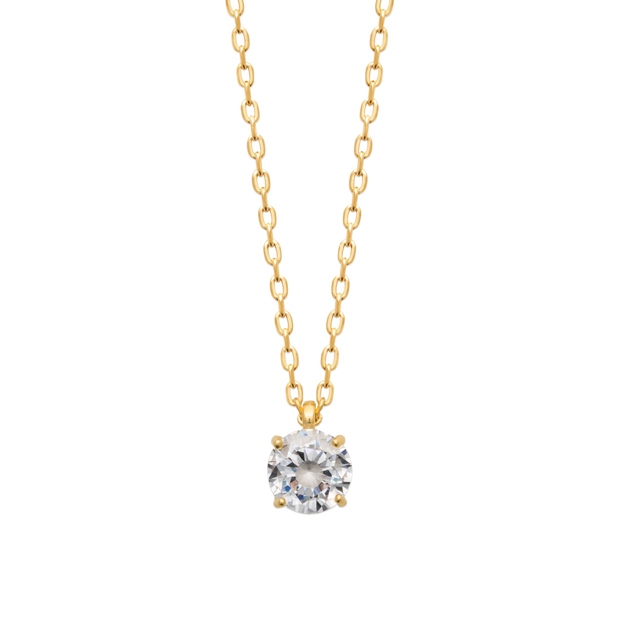 Collier solitaire classique