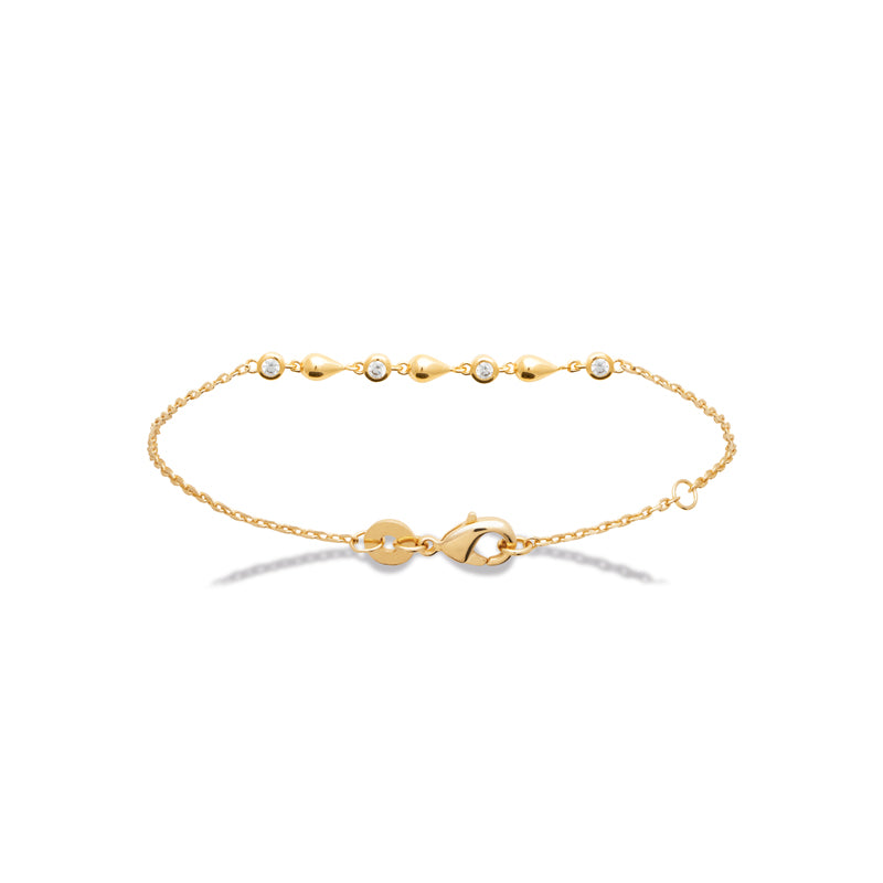Bracelet fines perles & oxydes