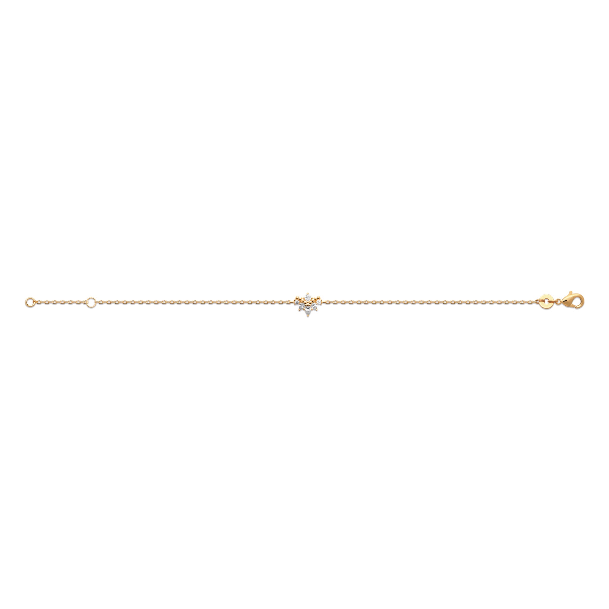 Bracelet motif avec oxydes