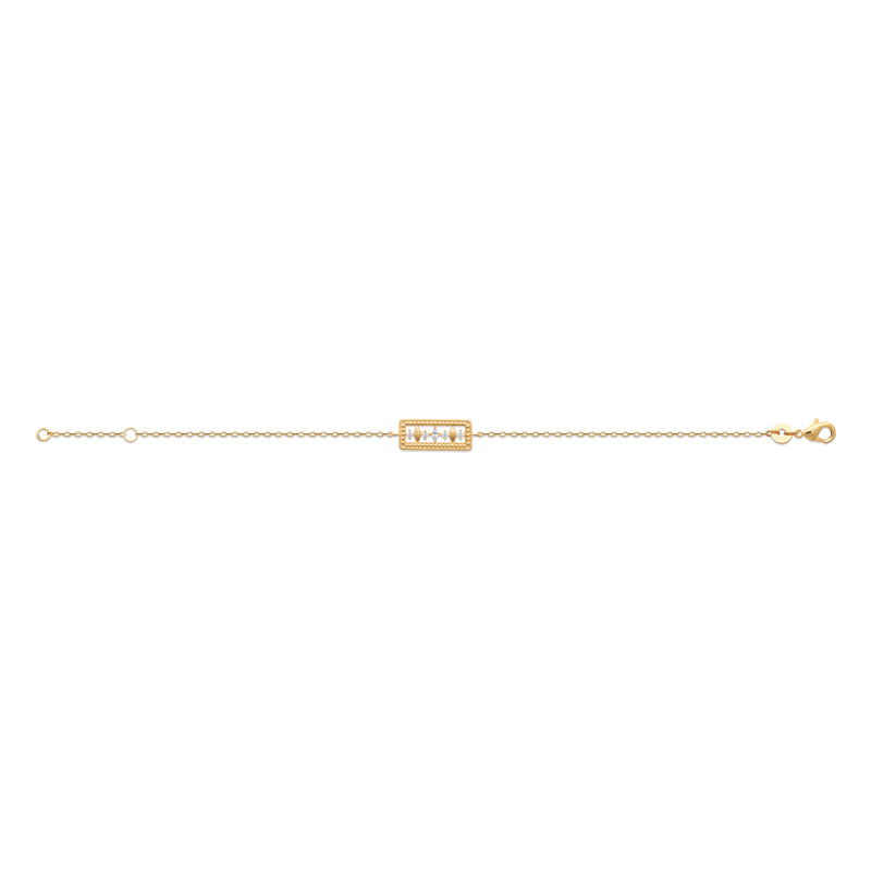 Bracelet cadre rectangle