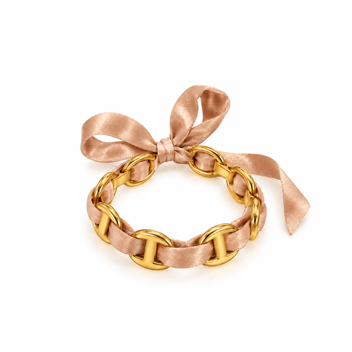 JONC MAILLE MARINE RUBAN COLORÉ