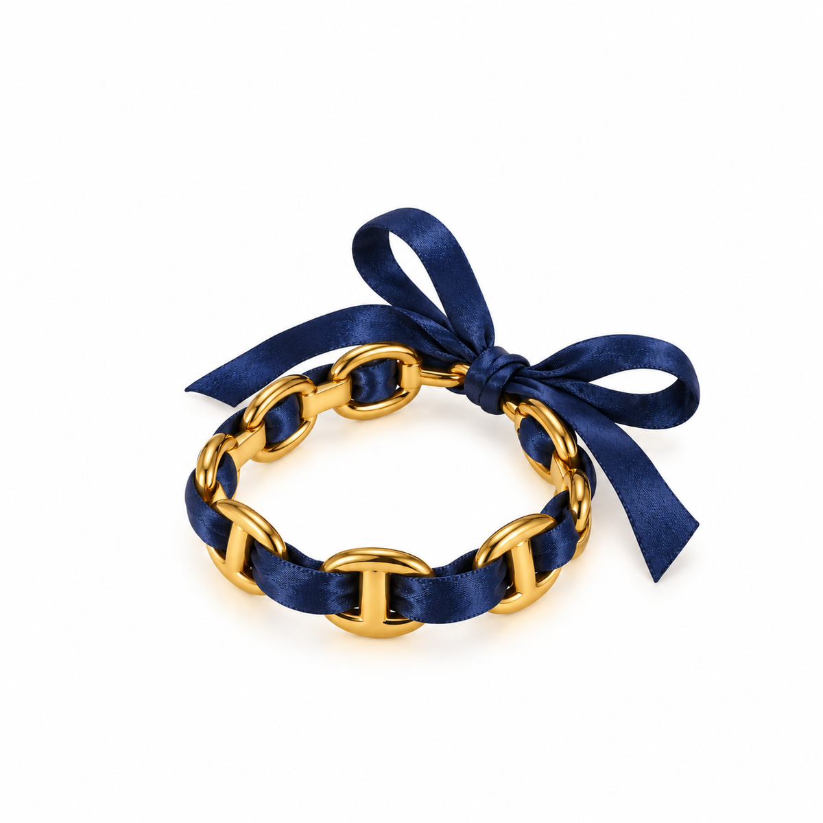 JONC MAILLE MARINE RUBAN COLORÉ