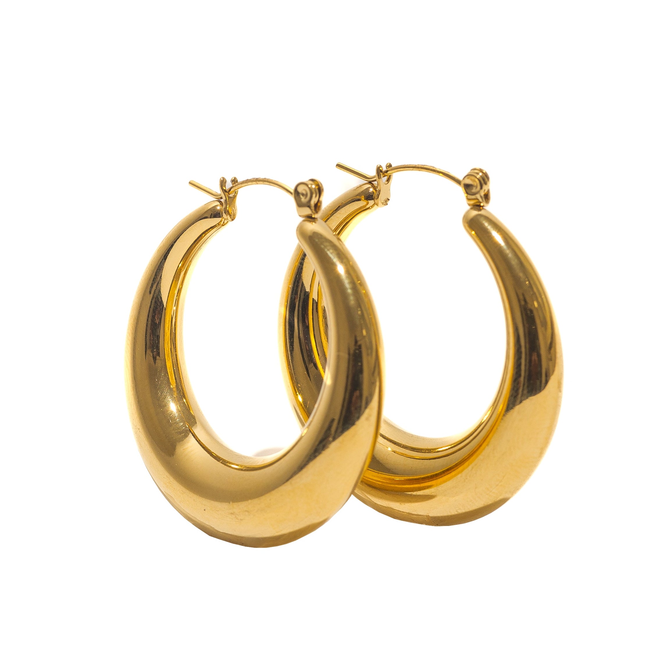 Créoles style demi lune