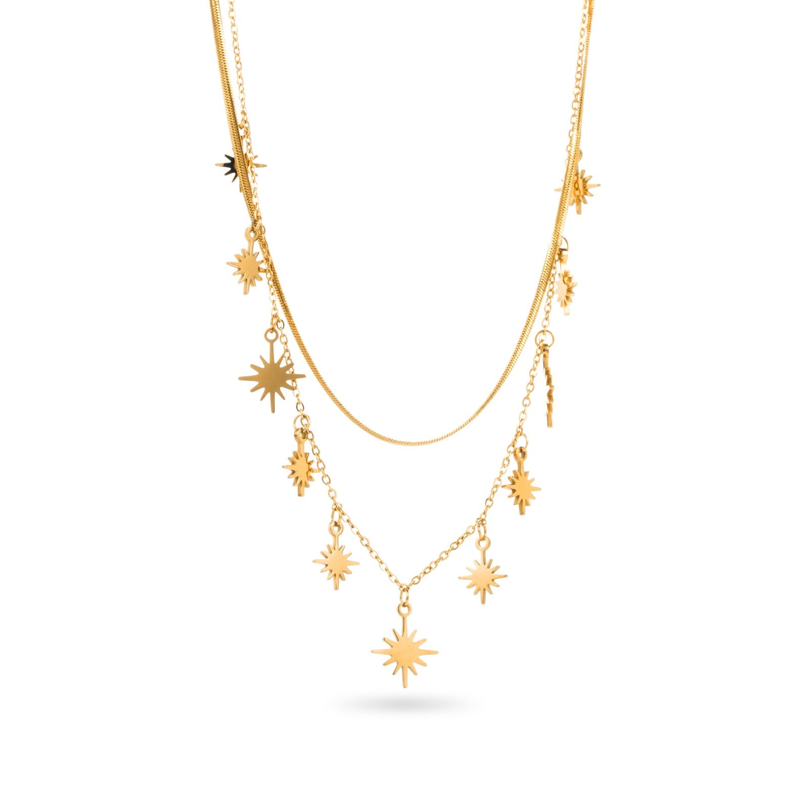 Collier 2 rangs farandole de soleil