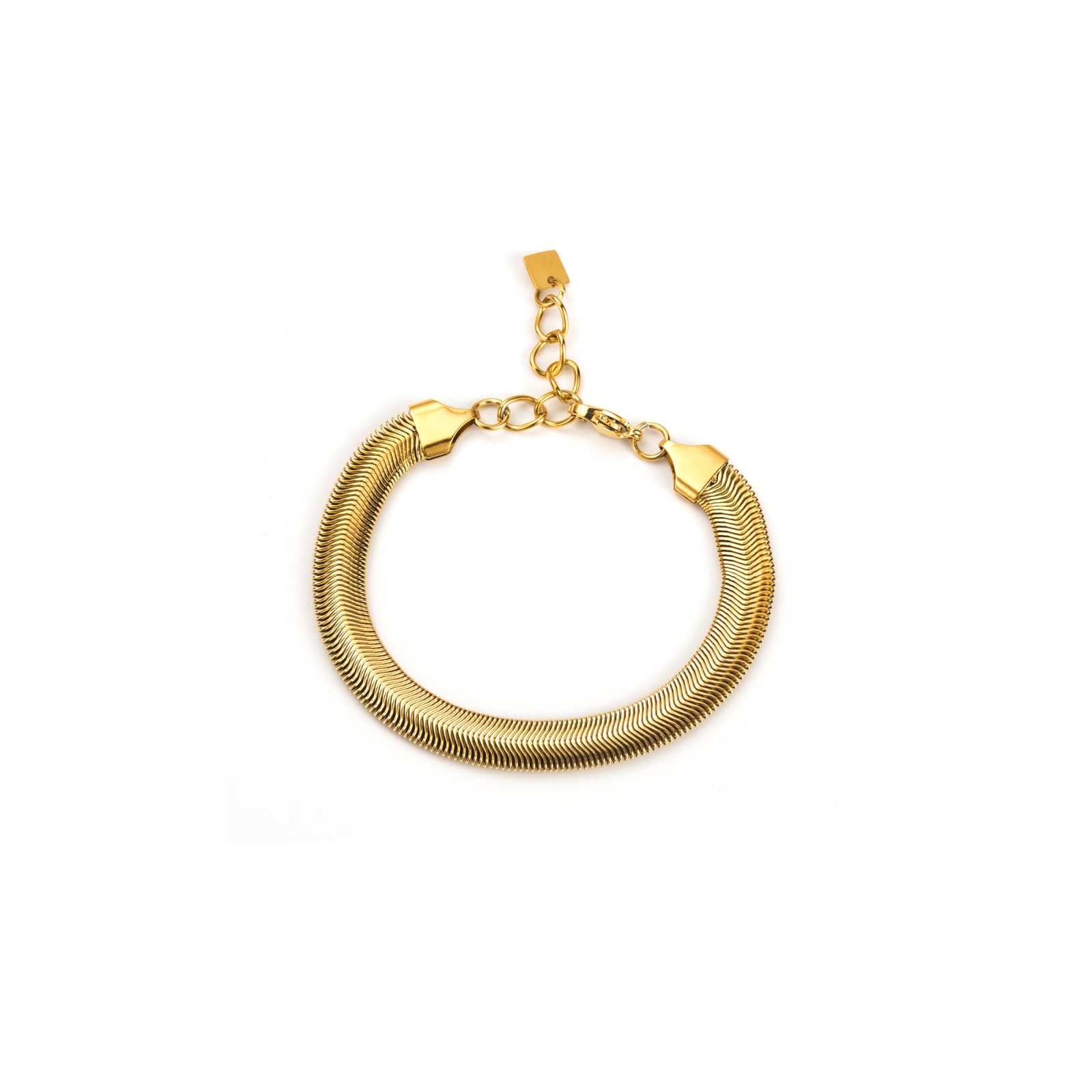 Bracelet maille serpent